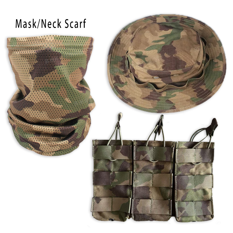 Outdoor Adventure Magazines - Maßgeschneiderte TAZ16 Swiss Camouflage Fishmen Bonnie