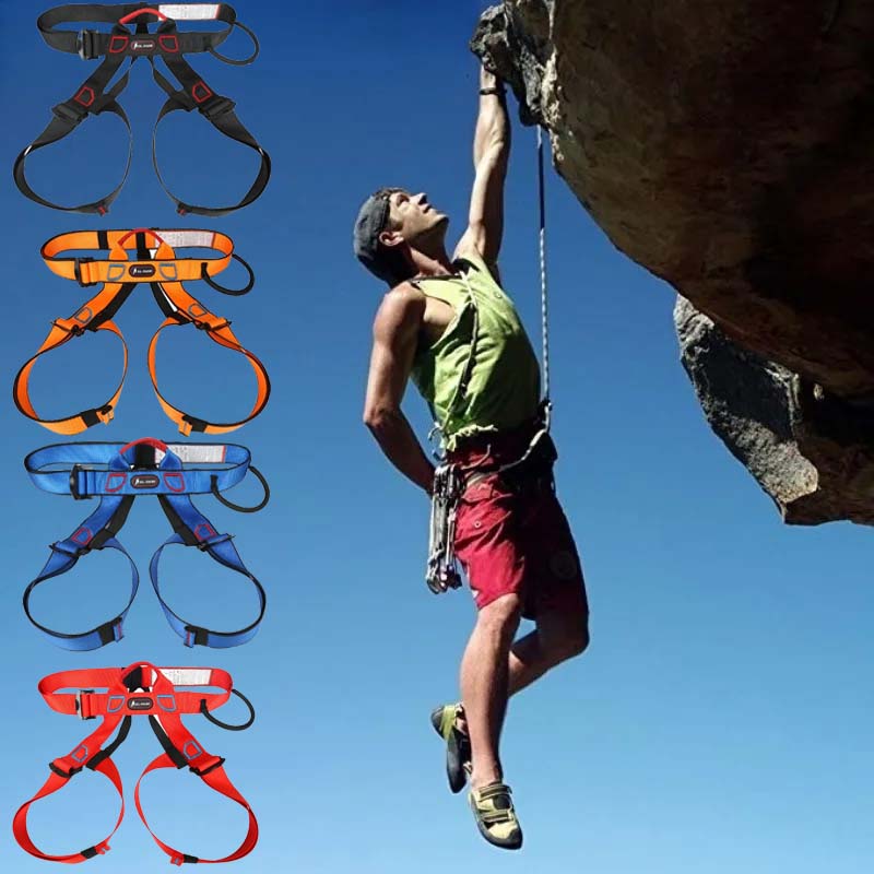 Harness Climbing Adjustable - Professioneller Klettergurt, sicherer Sicherheitsgurt für Rettung,