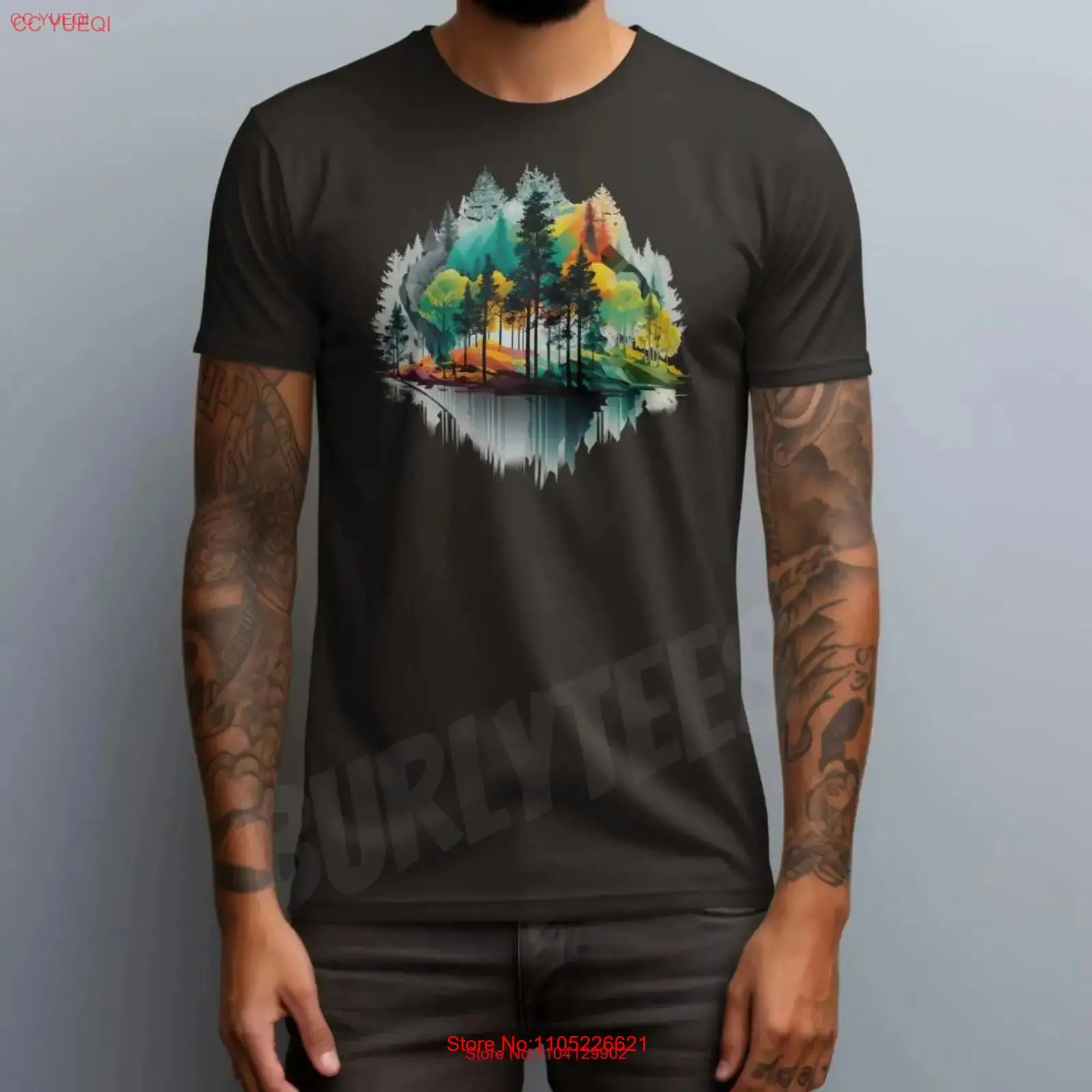 Outdoor Adventure Ideas - T-Shirt im Wald-Stil, von der Natur