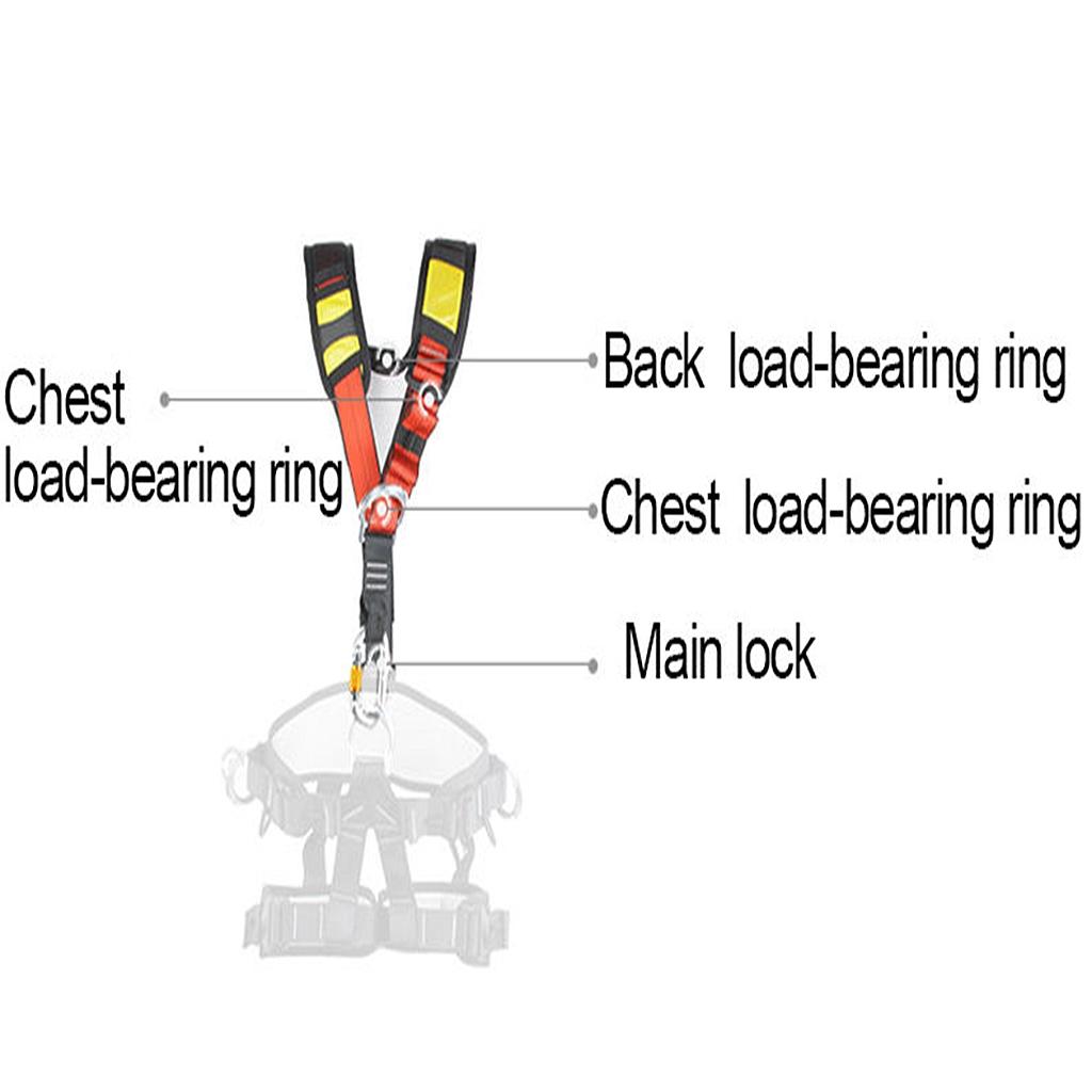 Harness Climbing Adjustable - Niedlicher Schultergurt für Kletterausrüstung, verstellbare Größe,