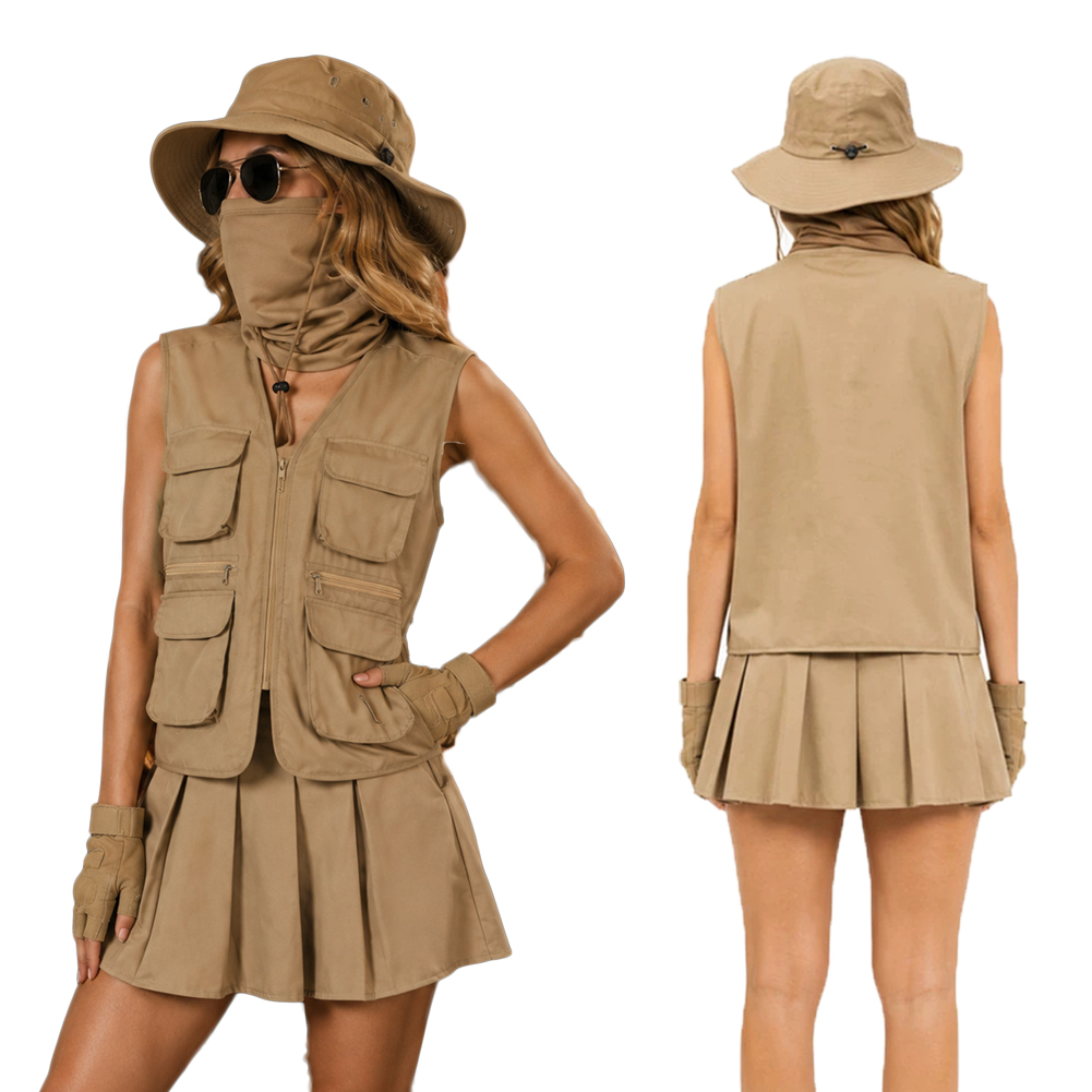 Outdoor Adventure Hat - Outdoor-Explorer-Kleidung, Hut, Accessoires, Wandern, Angeln, Abenteuer,