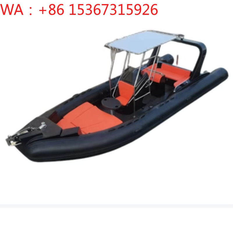 Outdoor Adventure Hull - RIB760 Fiberglas-Schlauchboot mit robuster Struktur für