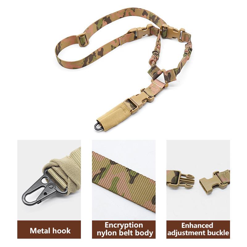 Harness Climbing Adjustable - 2 Stück Nylon-Outdoor-Gurtgurte, einpunktig, verstellbar, rutschfest,