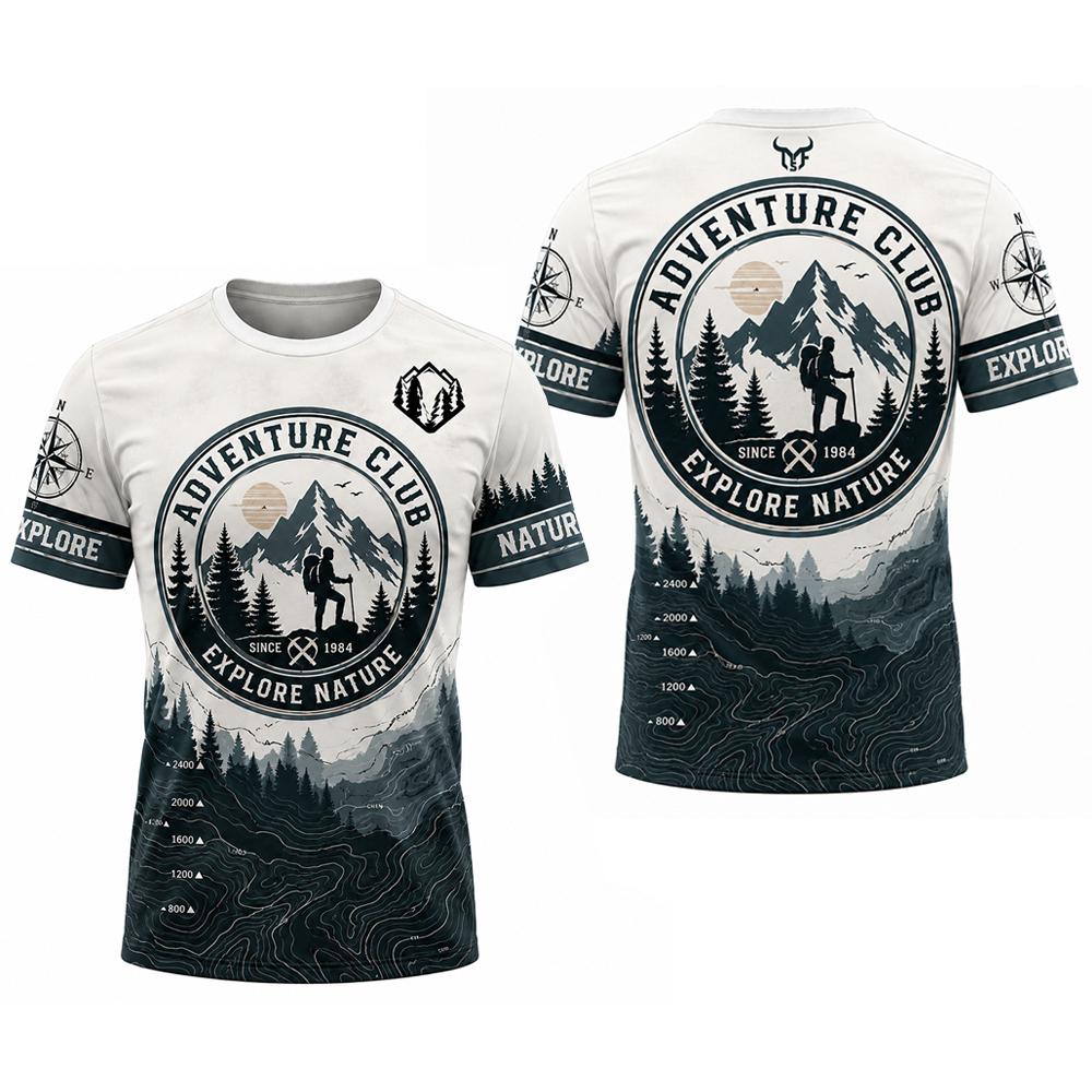 T-Shirt im Magazin-Stil mit Ab – Outdoor Adventure Magazines Bewertung und Preis