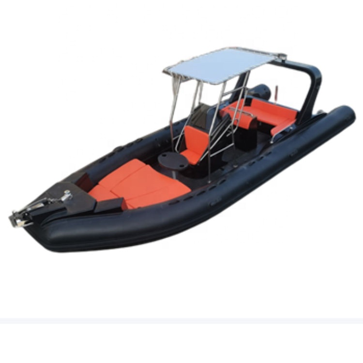 RIB760 Fiberglas-Schlauchboot  – Outdoor Adventure Hull Bewertung und Preis