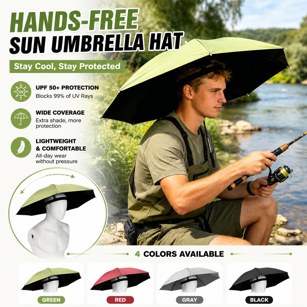 Handfreier Sonnenschirm-Hut, f – Outdoor Adventure Hat Bewertung und Preis