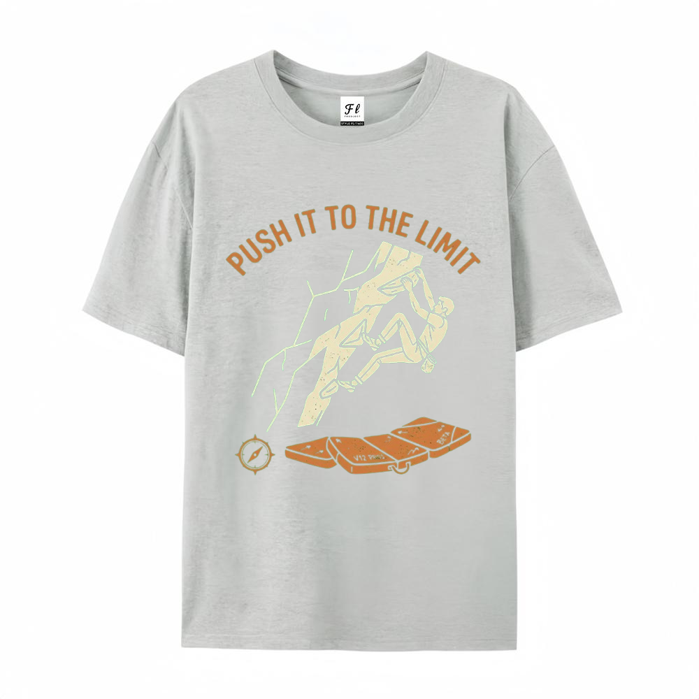 Herren Kletter-Grafik-T-Shirt  – Outdoor Youth Adventure Bewertung und Preis